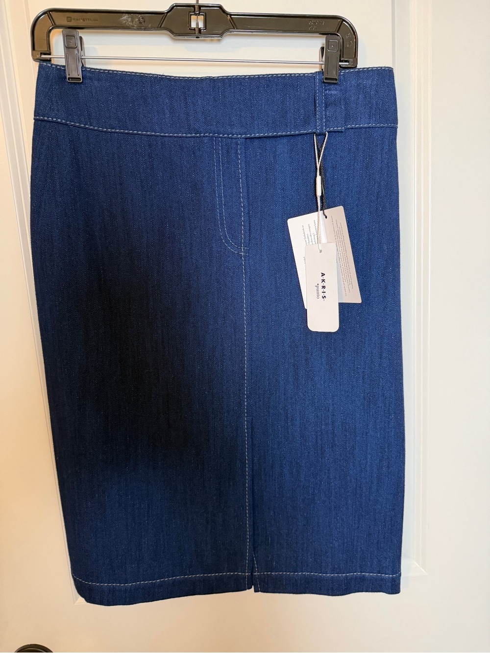 NWT Akris Punto Denim Mini Skirt - Picture 3 of 5